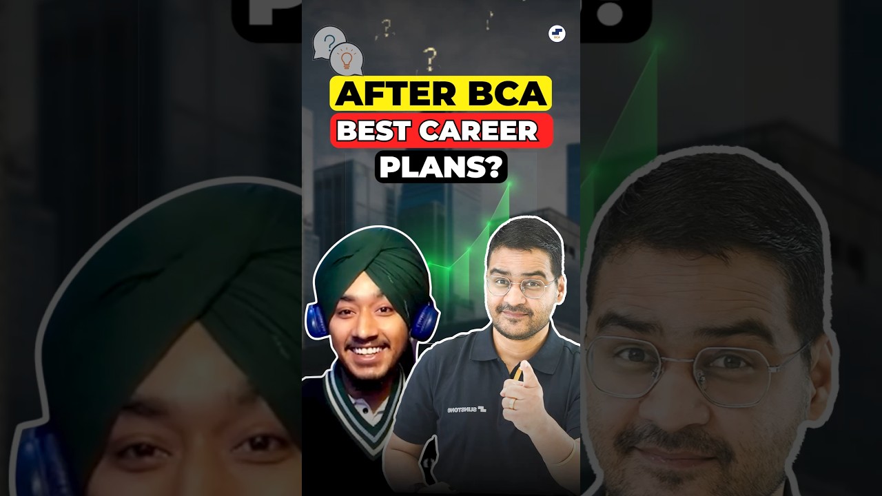 💥After BCA MCA or Job? After BCA Best Career Options | BCA 2025 #shorts #bca #bcastudents #bcacourse