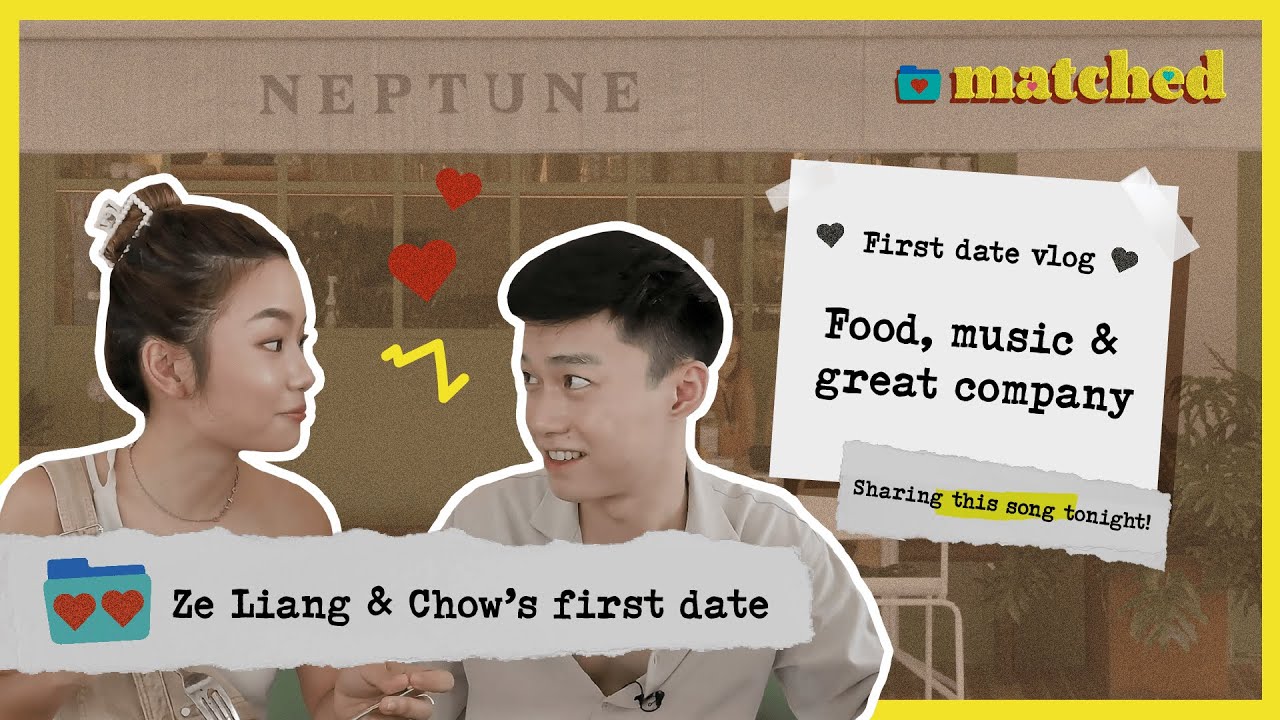 Playing a card game on our first date | Ze Liang & Chow | [Matched]