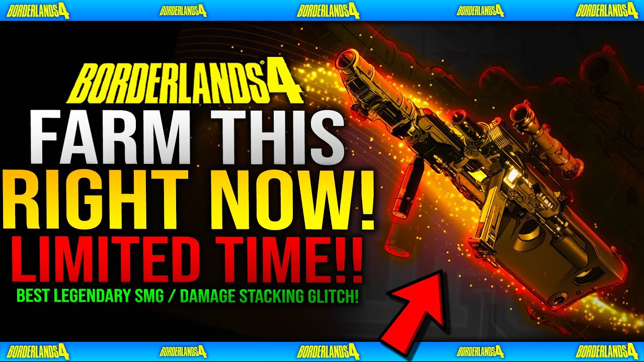 LIMITED TIME!! DO THIS NOW to GET Best LEGENDARY SMG in the Game - Borderlands 4 Wildcard Mission