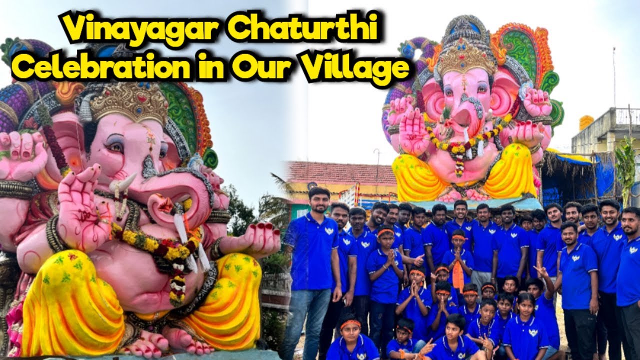 Vinayagar Visarjan 2023 | Our Village Vinayagar Celebrations comes to the End | Belagondapalli 2023