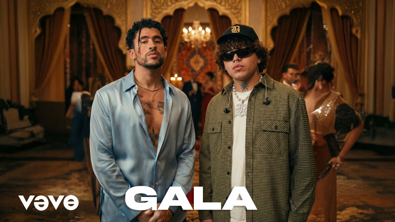 Beéle, Bad Bunny - Gala 💝 (Video Oficial) | Lyric / Letra
