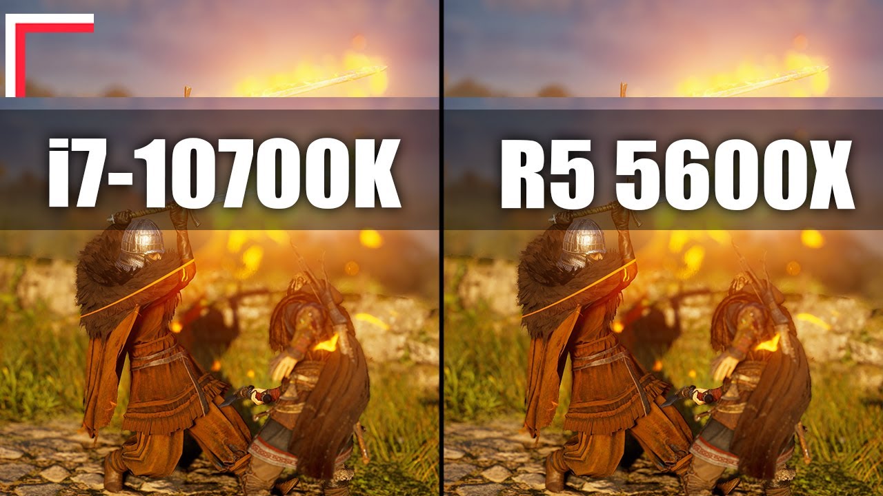 Intel Core i7-10700K vs AMD Ryzen 5 5600X — Тест в 10 играх! [1080p, 1440p, 4K]