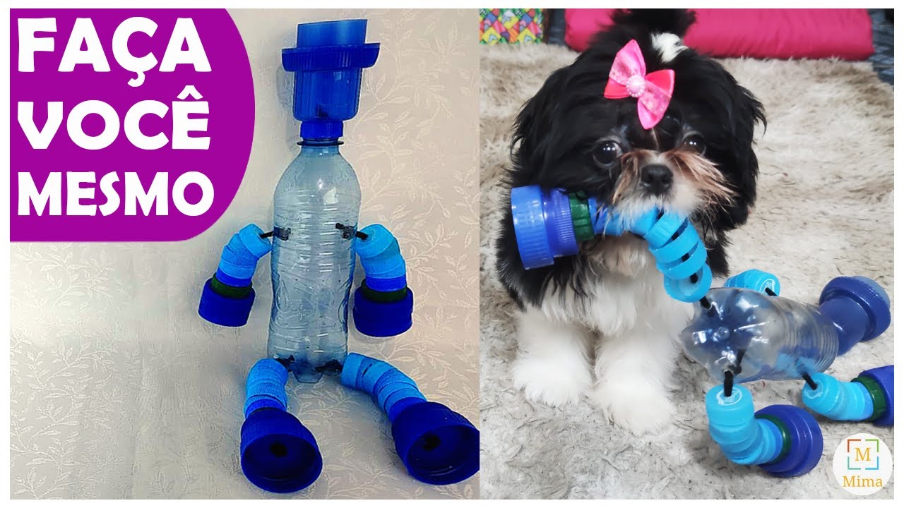 🔴 DIY BRINQUEDO P/ FILHOTES l SEM CUSTO l FÁCIL DE FAZER 🐾