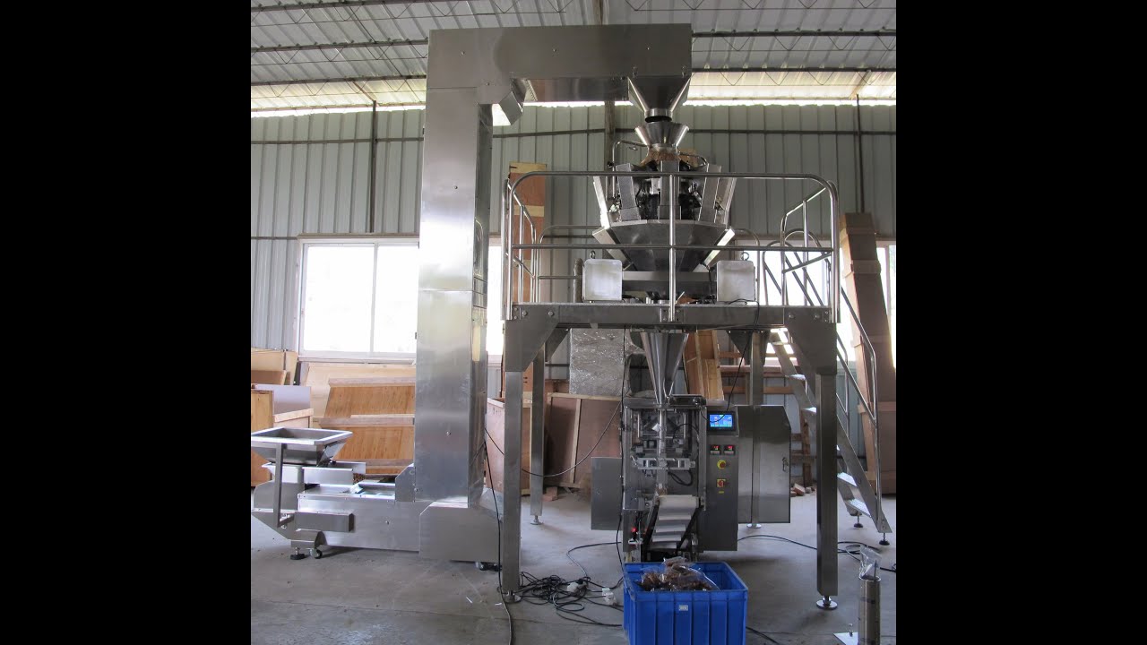 Granular Packing Line with Multihead Weigher &Vertical Packaging Machine