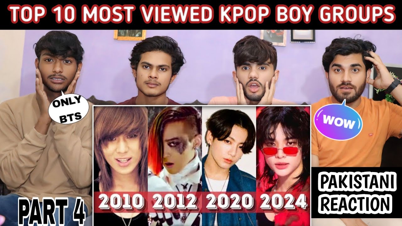 Top 10 Most Viewed kpop Groups - Part 4 - Pakistani Reaction - Usman Rajpoot