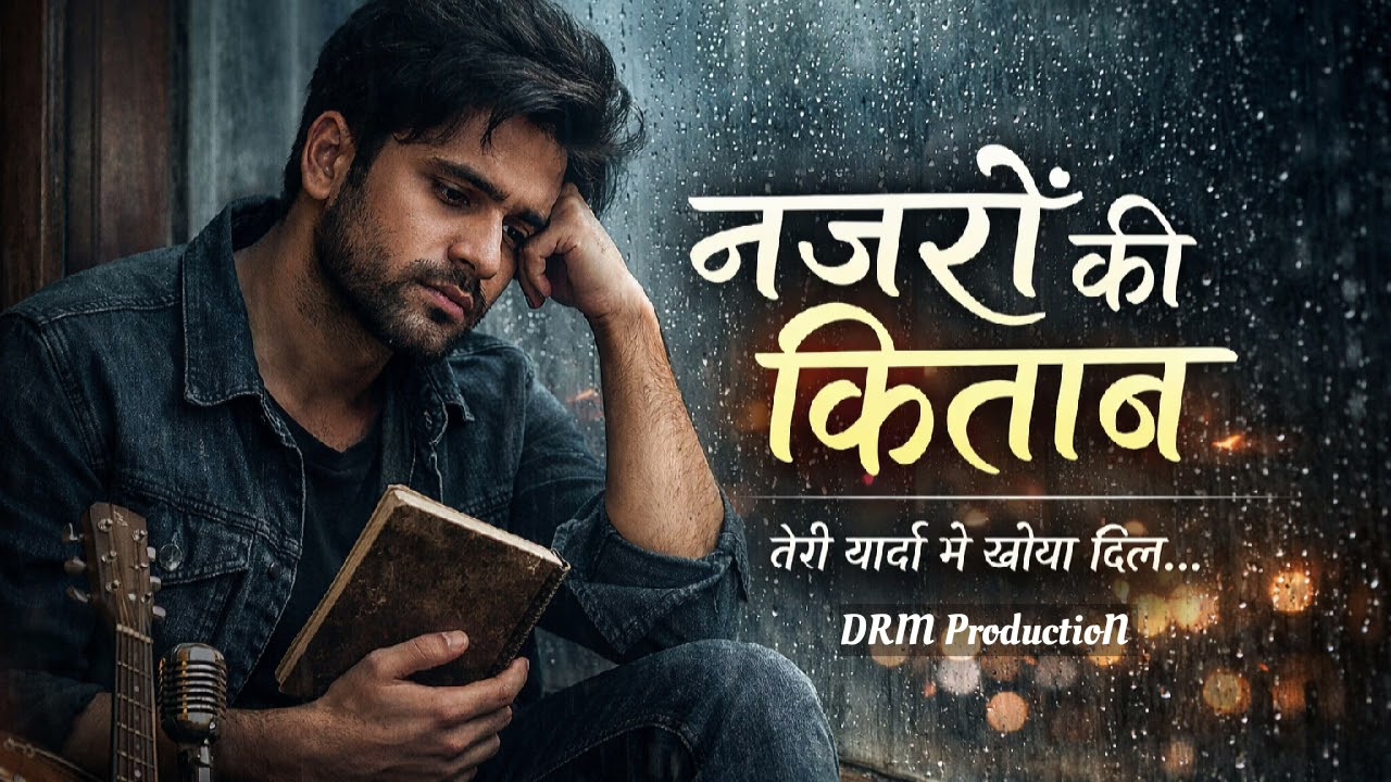 मेरे दिल की किताब 📖💔 | Very Sad Romantic Hindi Song 2026| Heart Touching Lyrics || DRM ProductioN 