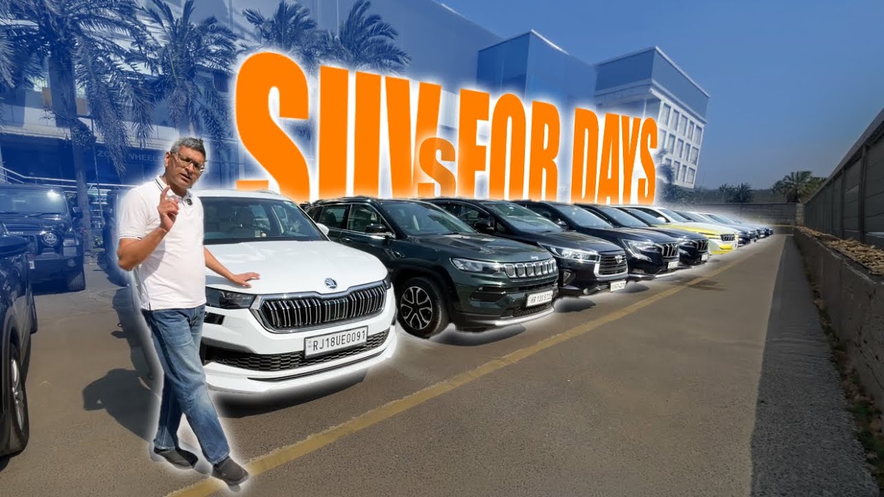 Best SUVs You Can Actually Afford! (ZoomWheels Inventory) #zoomwheels #delhi