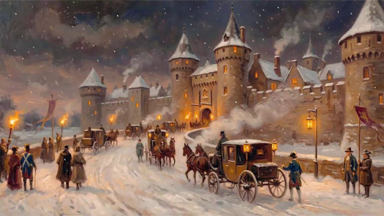 Visual Poems | A Christmas Banquet in an Ancient Castle | Relaxing Classic Music 2026