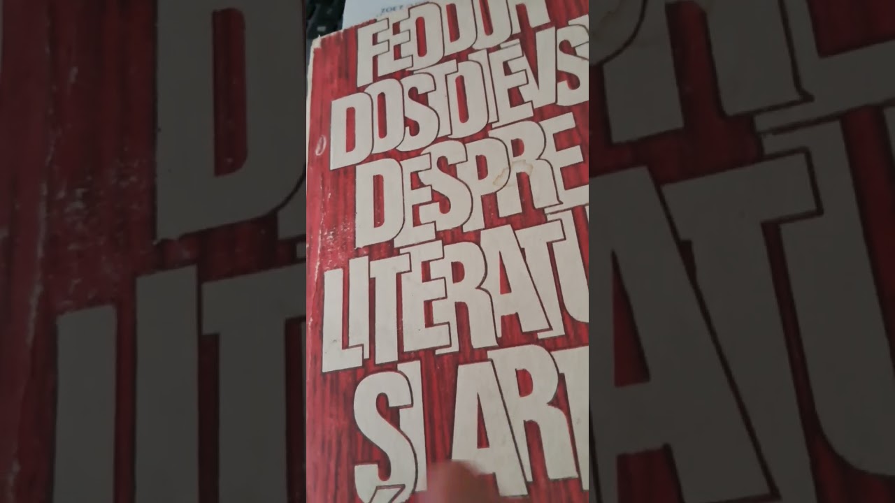 Dostoievski despre arta literara