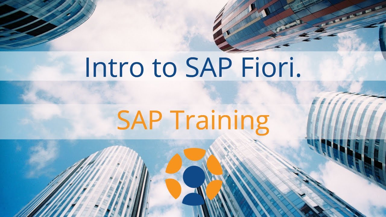Intro to SAP Fiori