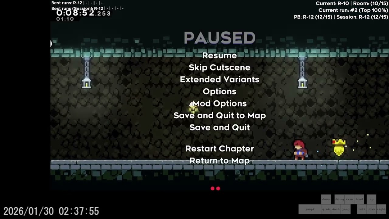 Celeste: Prisonbreak - Full Clear Deathless