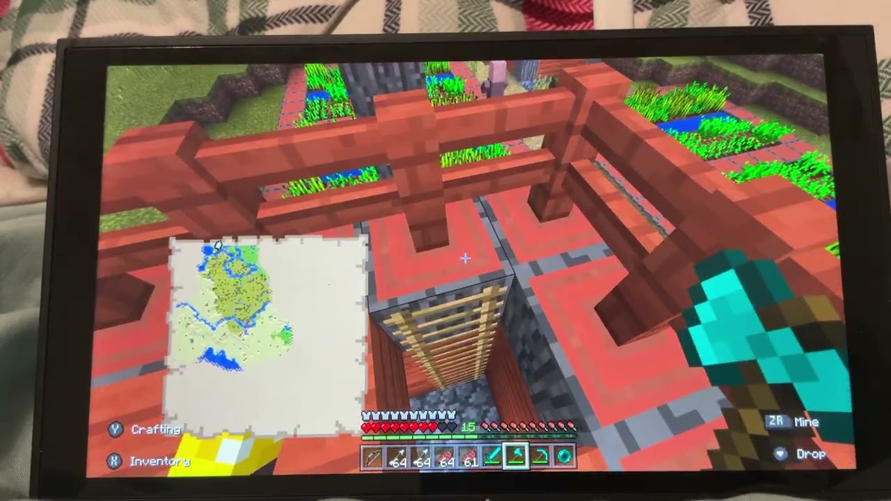 Just playing Minecraft