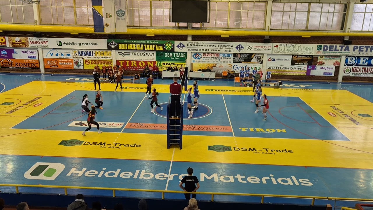 OK NŠS - ŽOK Kakanj 2:0 kadetkinje