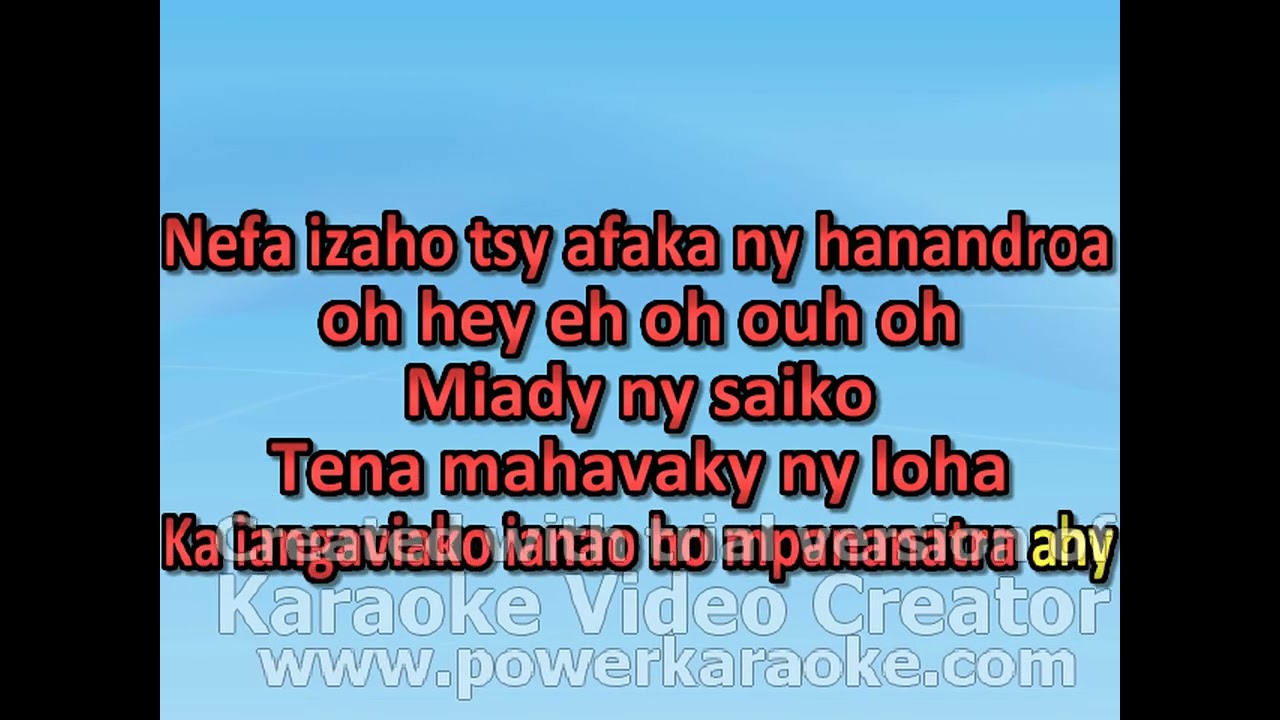 Anaro aho [Instru] - Njakatiana (Cover Zouk)