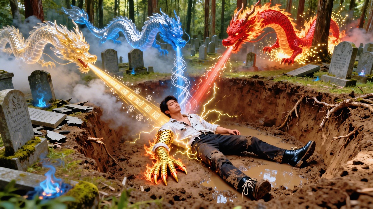 Man Beaten by Gang Enters Mysterious Realm,Gains Dragon God Inheritance,Begins His Legend.#movie