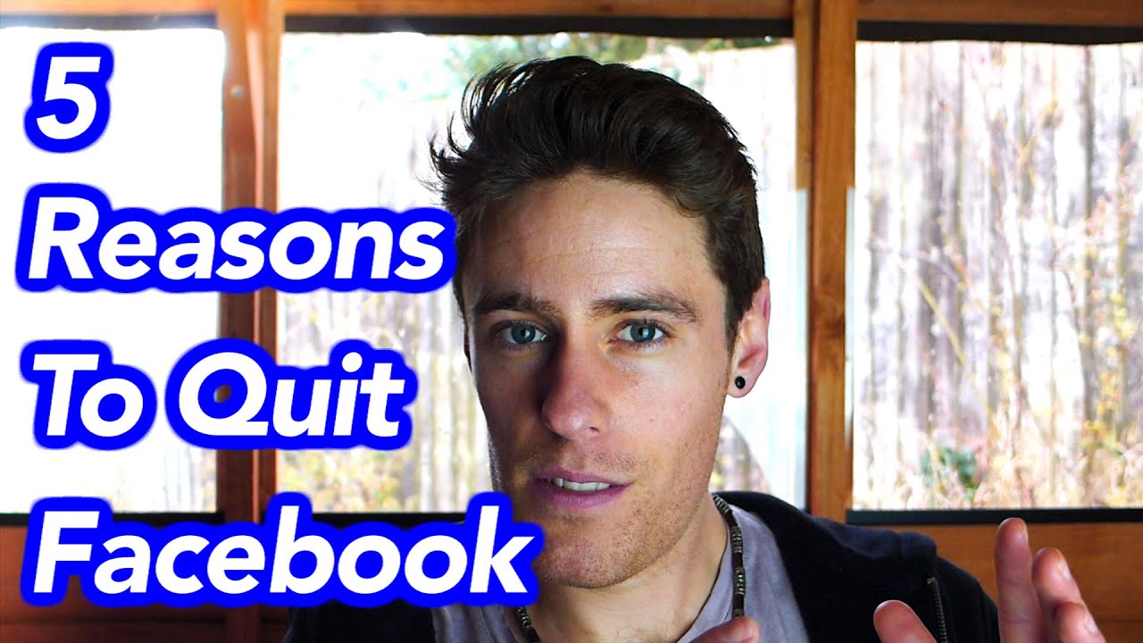 5 Reasons To Quit Facebook