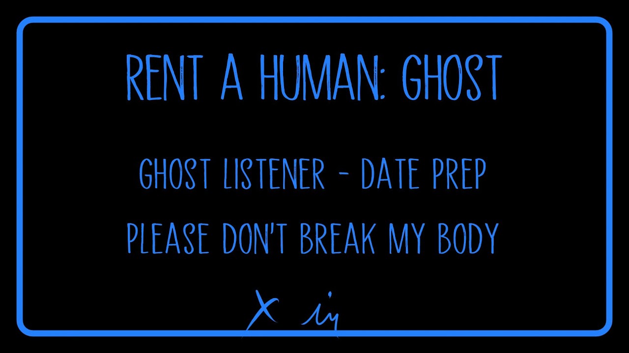 [ASMR Roleplay] Rent a human: Ghost | M4A - Ghost listener - Willing Possession - Platonic