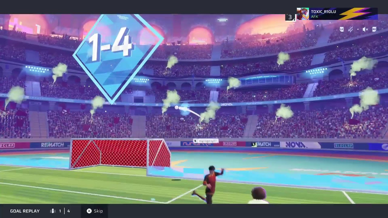 Finding a squad for rematch PlayStation