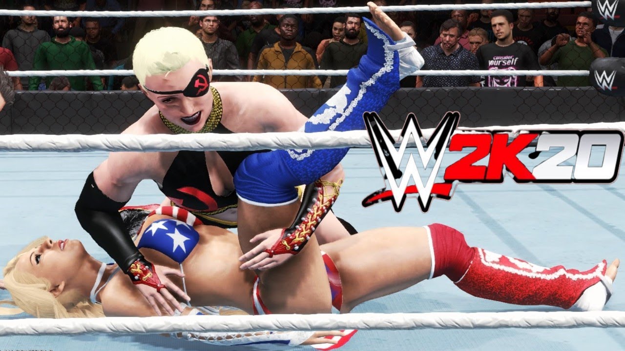 Angela Storm v Mother Russia! - WWE 2K20 Requested 2 Out Of 3 Falls H*ll In A Cell Match