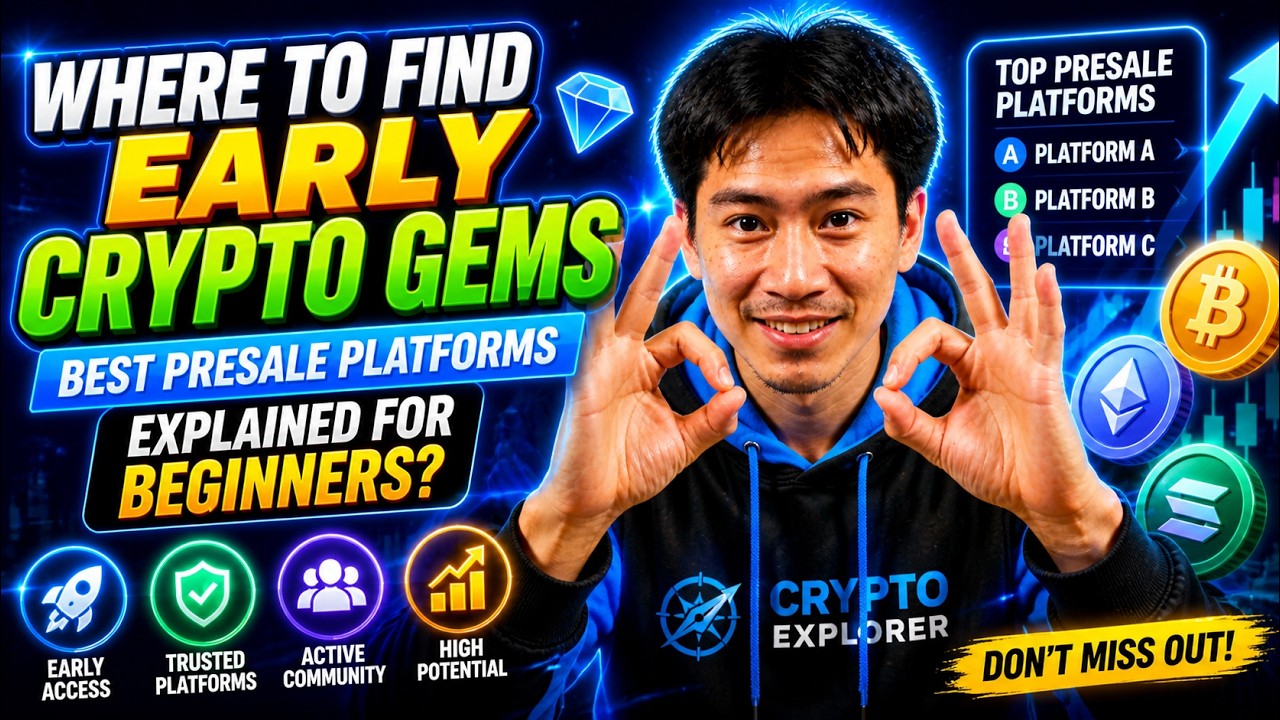 Where to Find Early Crypto Gems: Best Presale Platforms Explained for Beginners?