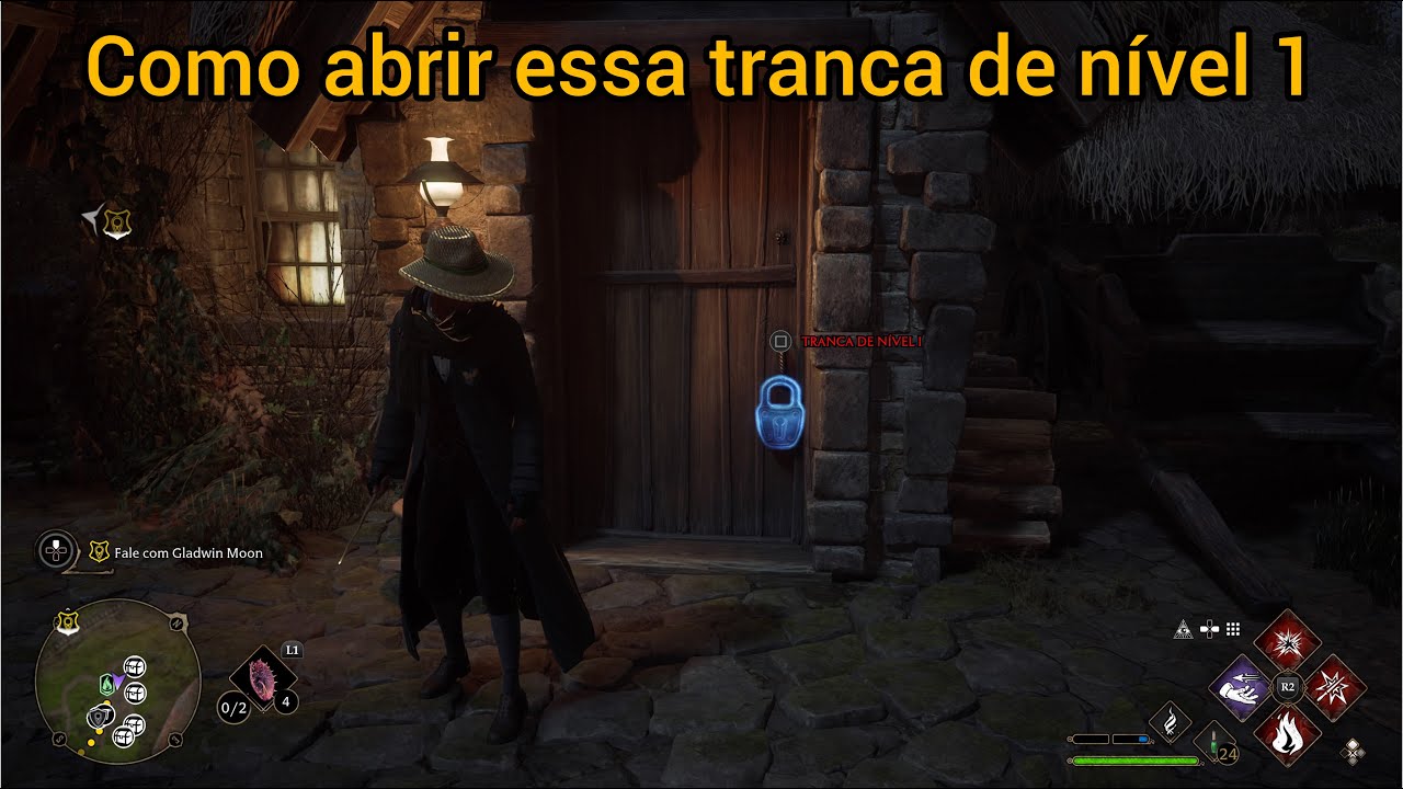 Hogwarts Legacy - Como abrir trancas de nível 1