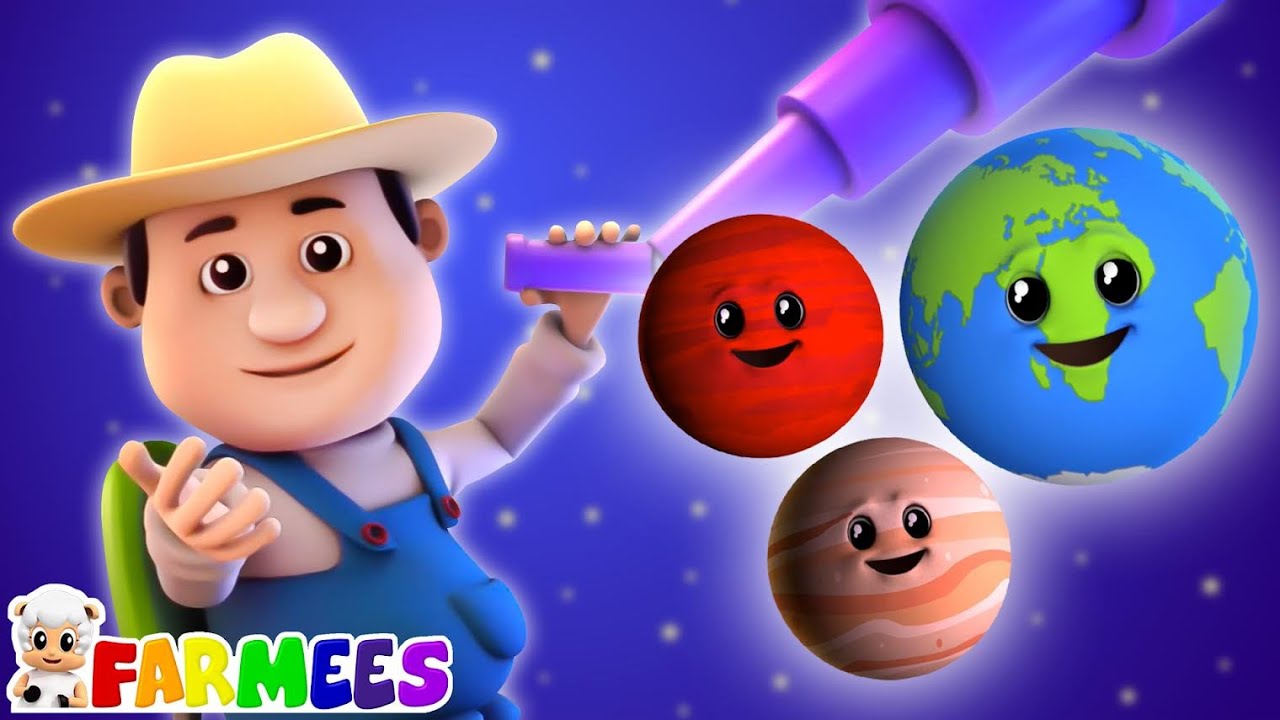 Planets Song Our Solar System and Learning Videos for Babies