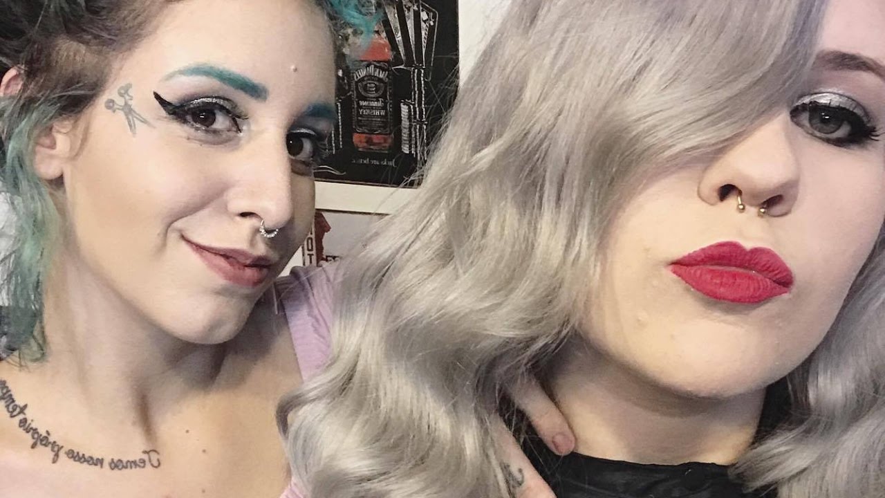 CABELO CINZA METÁLICO! - GUY TANG KENRA COLOR (silver metallic)