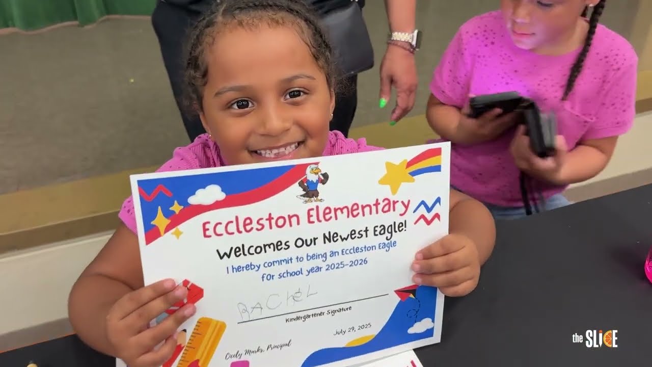 Kindergarten Signing Day at Eccleston Elementary School | OCPS