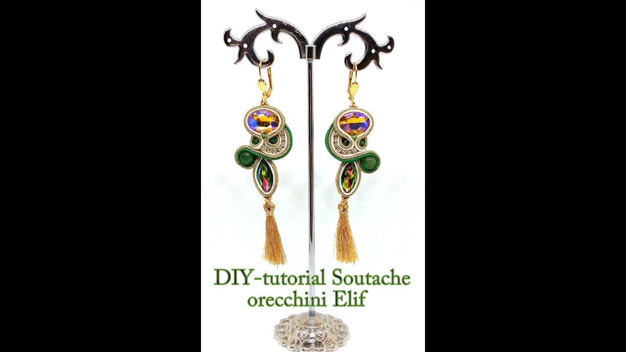 DIY - Tutorial soutache orecchini 