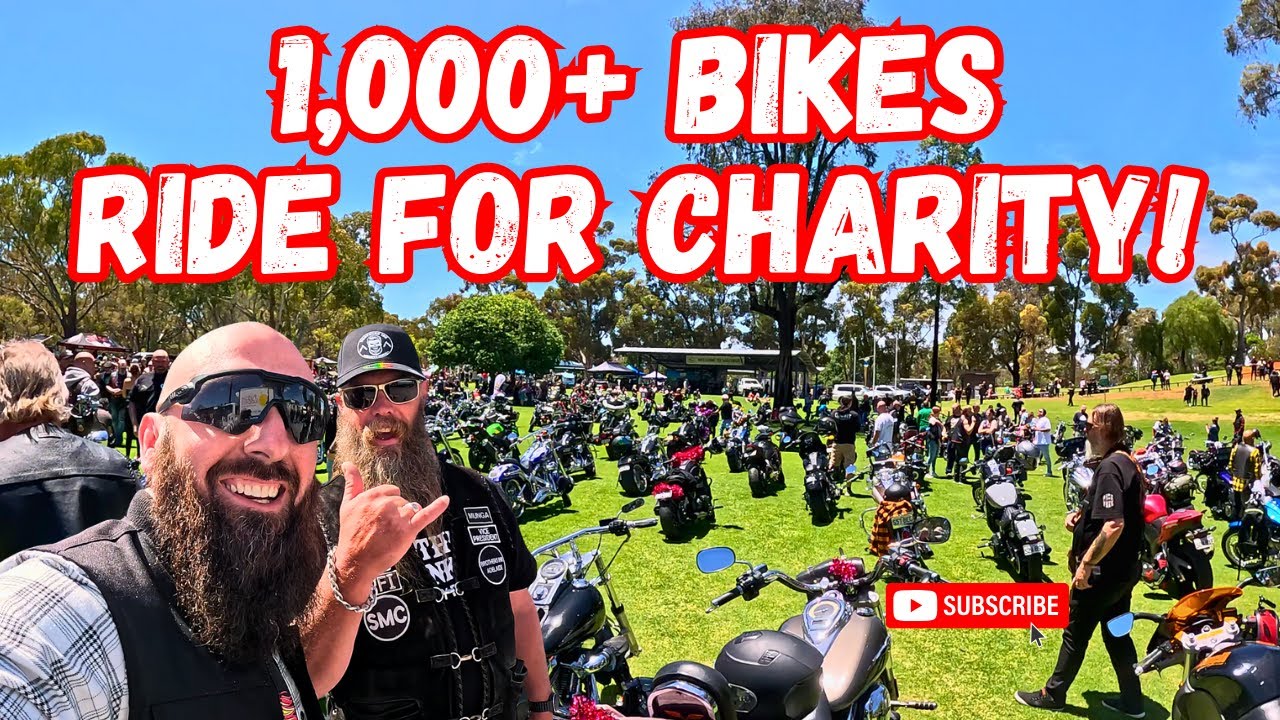 OVER 1,000 BIKES SHUT DOWN THE STREETS! | BROTHERS INK SMC TOY RUN
