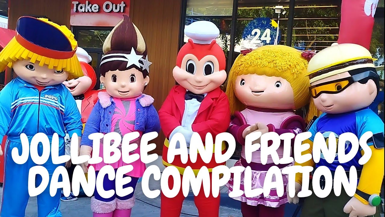 JOLLIBEE AND JOLLITOWN FRIENDS DANCE COMPILATION
