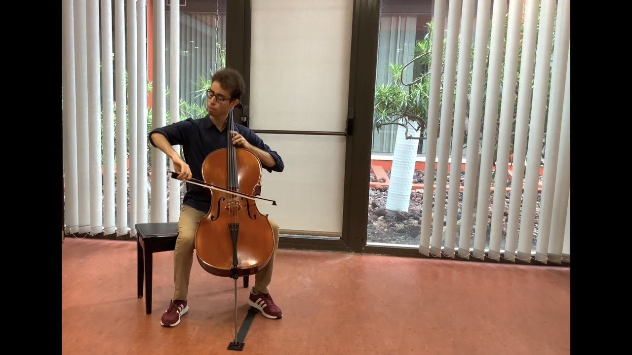 Cassadó Suite for Cello Solo (3.Intermezzo e Danza Finale)