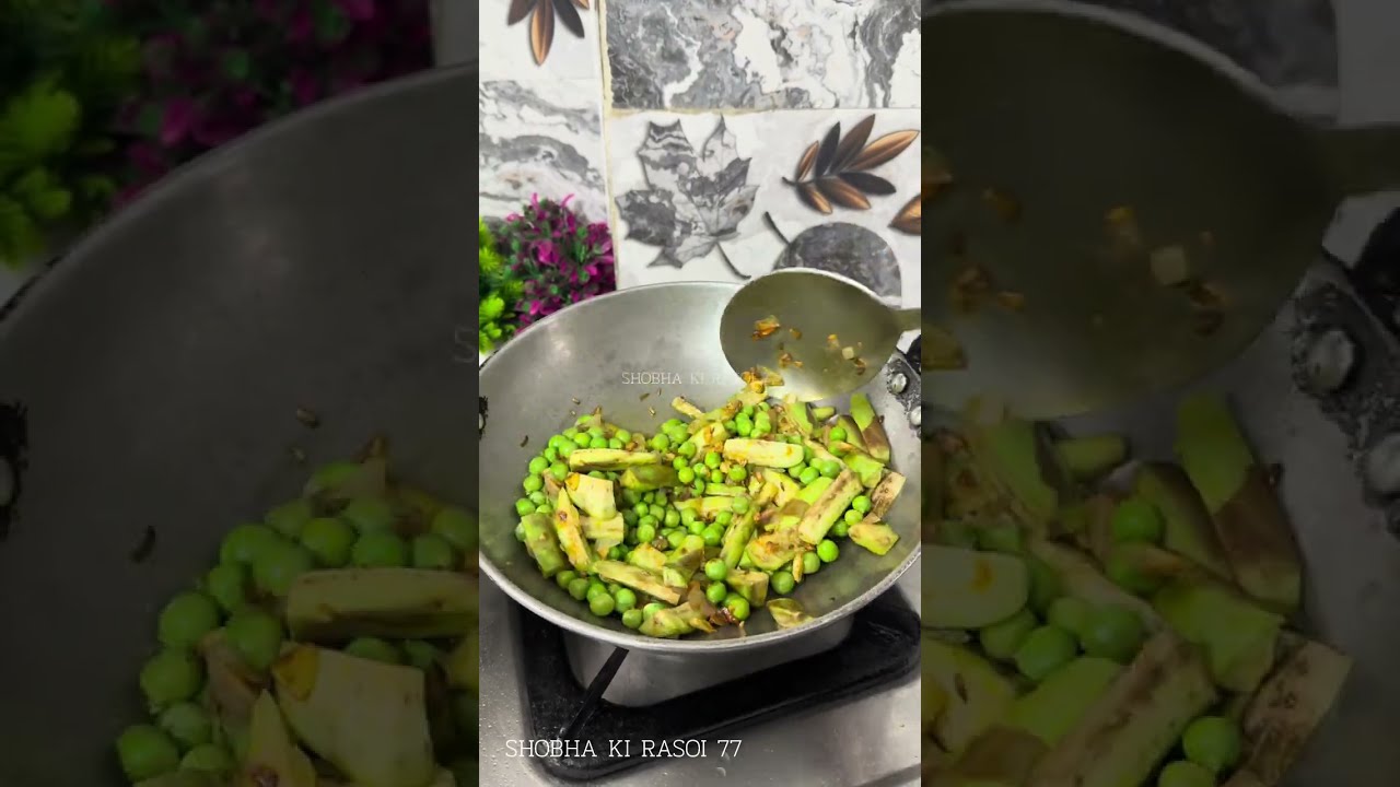 इससे ज़्यादा असान मुझे लगता है कोई रेसिपी नहीं है||￼Palak ￼Motor Bagan ki rRecipe||Winter special ||
