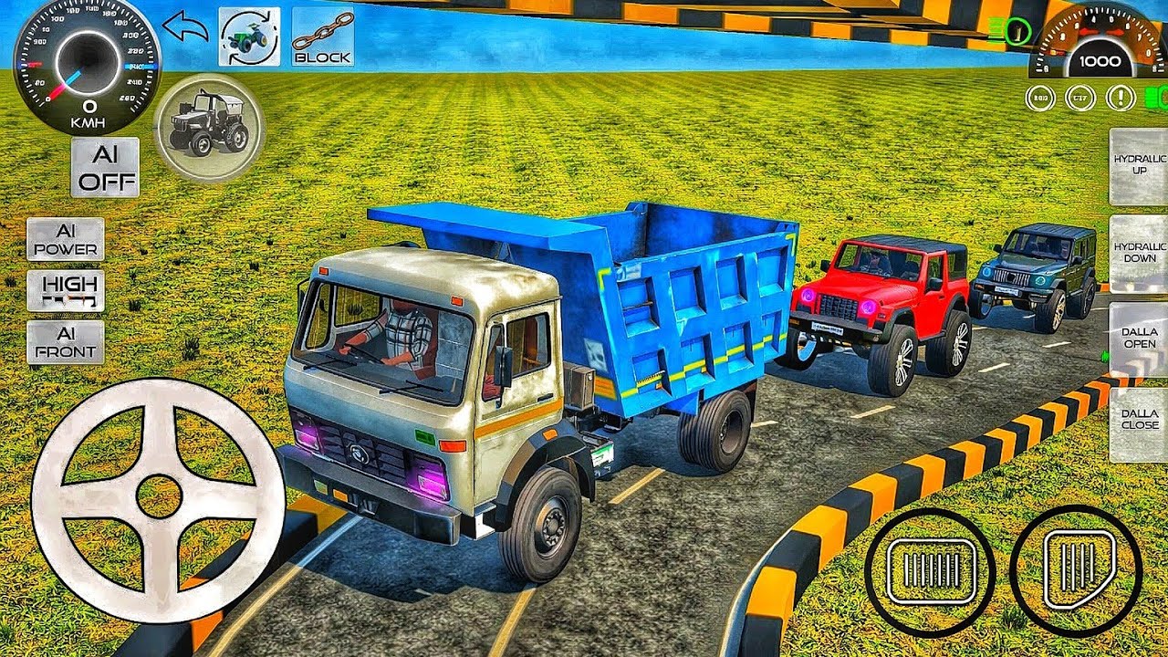 😱 DRIVING A' TRUCK CARS' AND OFF-ROADING CHALLENGE 4X4 CARS' GAME #4x4 