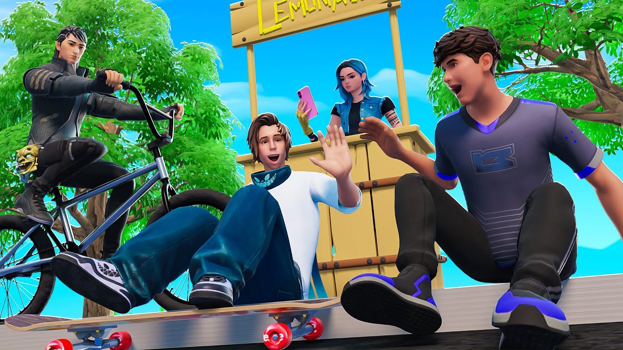 Fortnite Roleplay TEENAGER LIFE! (A Fortnite Short Film) #1