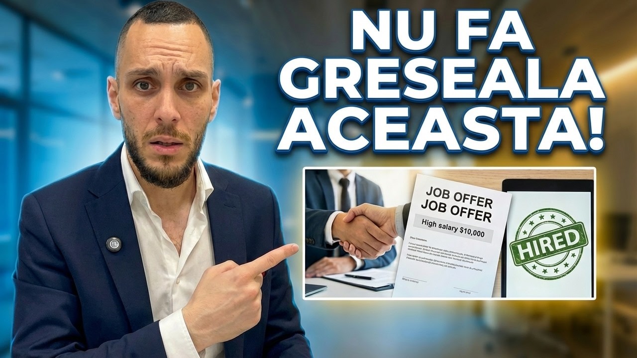 3 Greseli jenante de la Interviurile de Angajare (pe care le-am facut)