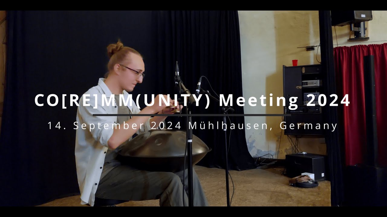 Handpan Concert at CO[RE]MM(UNITY) Meeting Mühlhausen 2024
