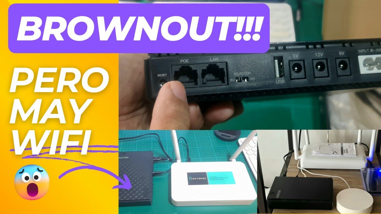 Walang Epek Brownout sa Mini-UPS na 'to! Palaging Online Ka Nito! | REVIEW