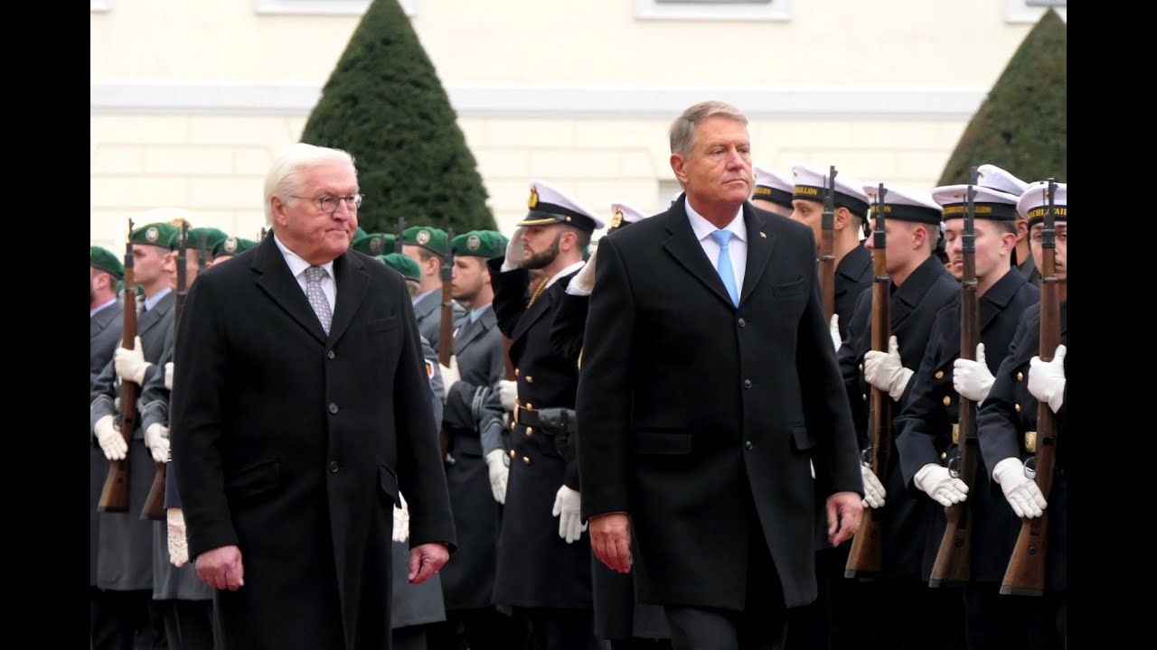 Militärische Ehren - Rumäniens Präsident - Ehrenbataillon