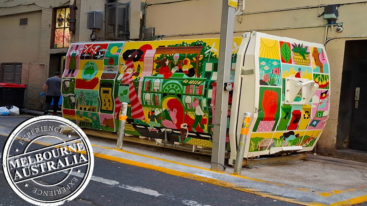 The Stationary Compactors of Melbourne City - NZ Rubbish Trucks Goes Travelling 