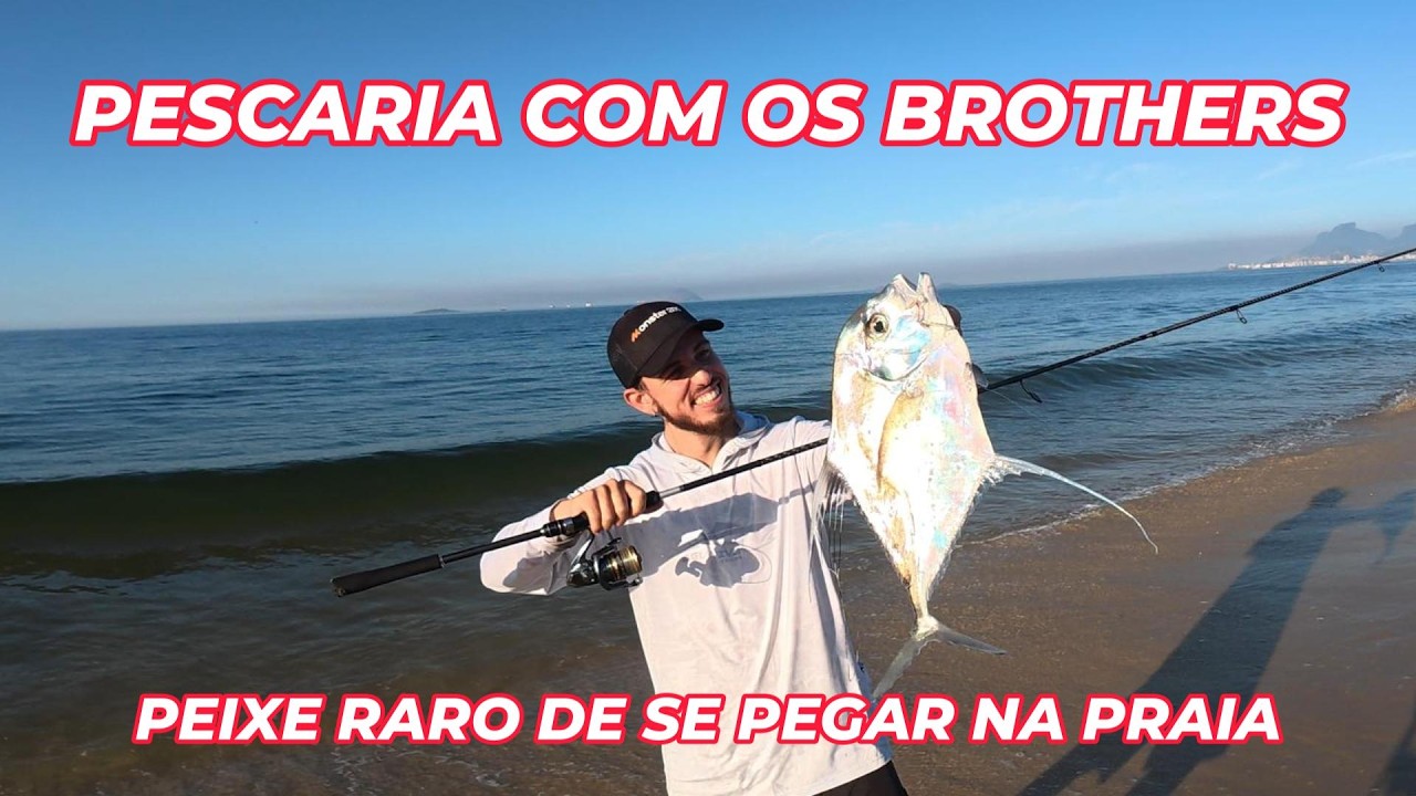 PEIXE RARO DE SE PEGAR NA PRAIA!!!