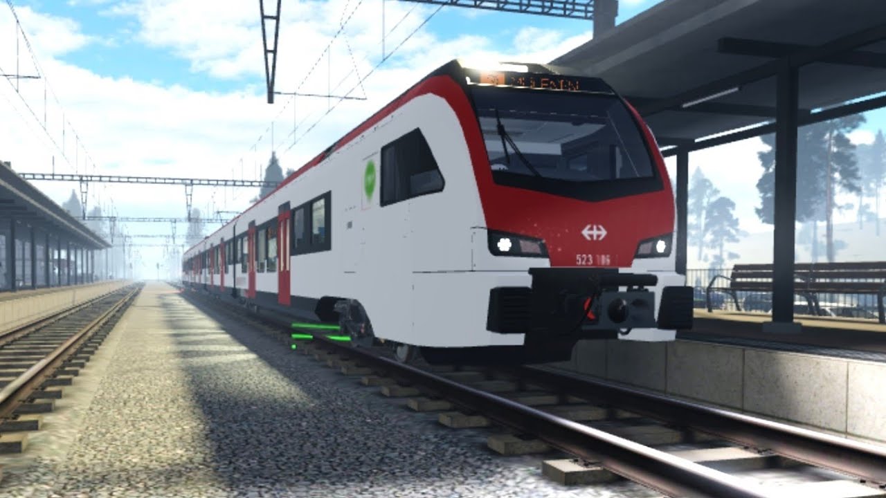 Train Sim | RABe 523: Brig - Mulenen