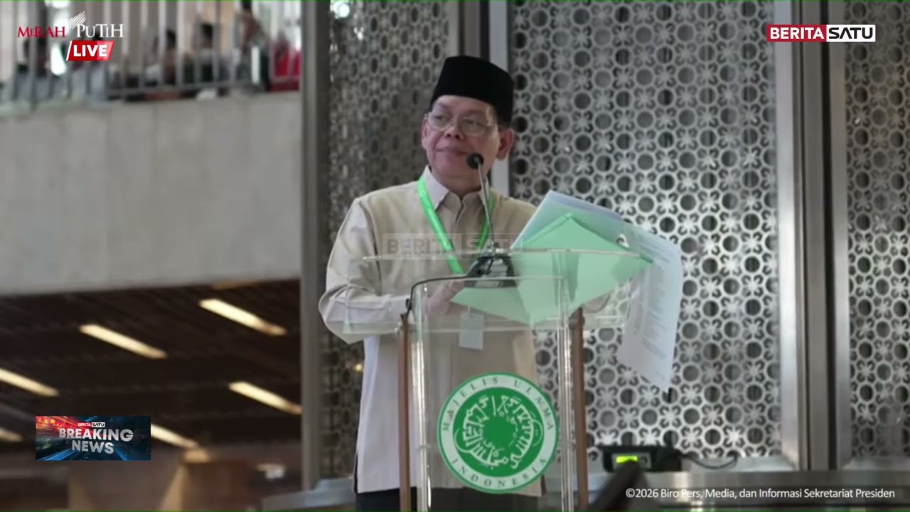 Prabowo Hadiri Pengukuhan Pengurus MUI 2025–2030 di Masjid Istiqlal #beritasatu