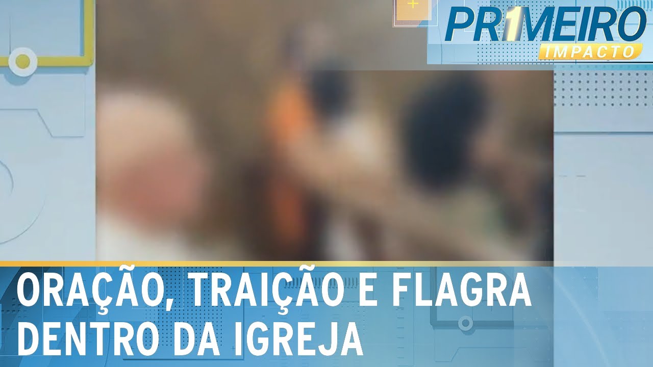 Dentro de igreja, mulher flagra marido com a amante no meio da missa | Primeiro Impacto (14/11/23)