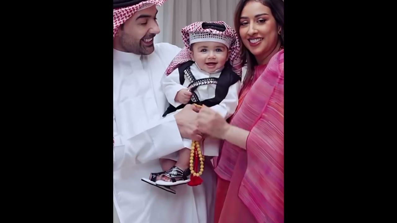 لوك فرح الهادي وعقيل الرئيسي ف العيد😍أدومي طلع كيوت بلبس العيد🥰
