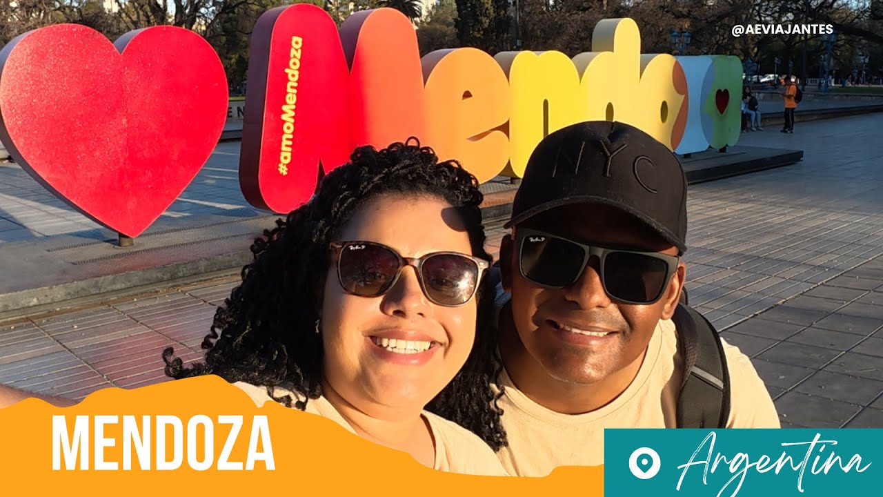 MENDOZA EP 09 Argentina - Passeios na Vinícola Bodega Lopez, Plaza Independência, Mercado Central 