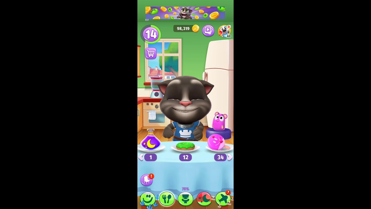 My Talking Tom Cat Gameplay #shorts #viral livestreams #stream