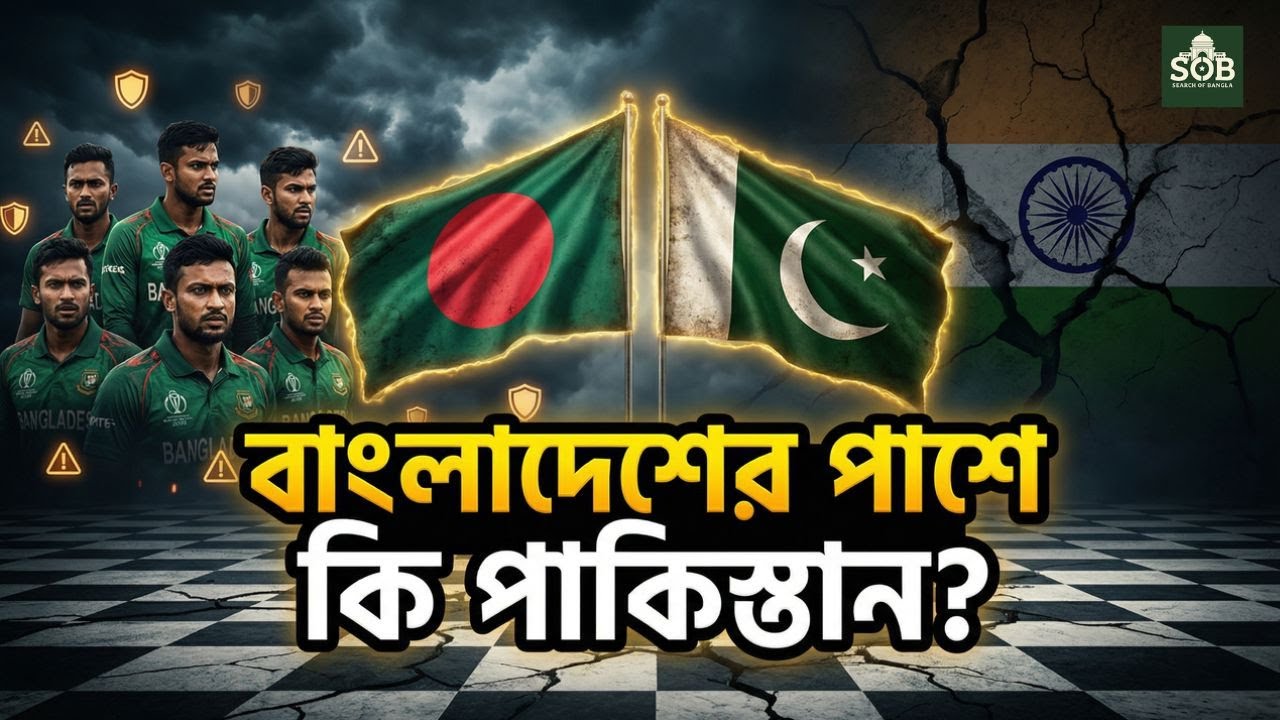 বাংলাদেশ ও পাকিস্তান কি ভারতের বিরুদ্ধে দাঁড়াচ্ছে? Bangladesh & Pakistan: Cricket or Politics?