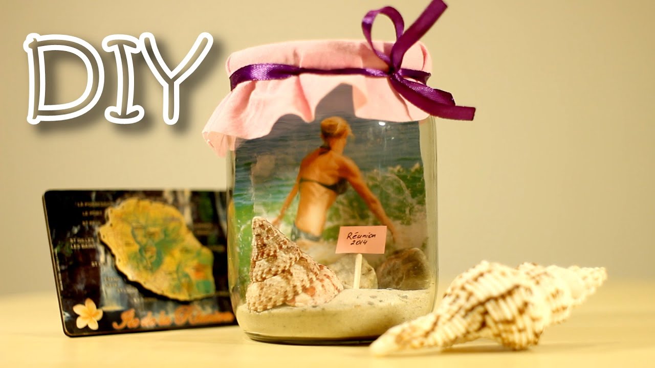 DIY Memory Jar Photo Frame - How To Make Photo Frame and Beautiful Interior Decoration