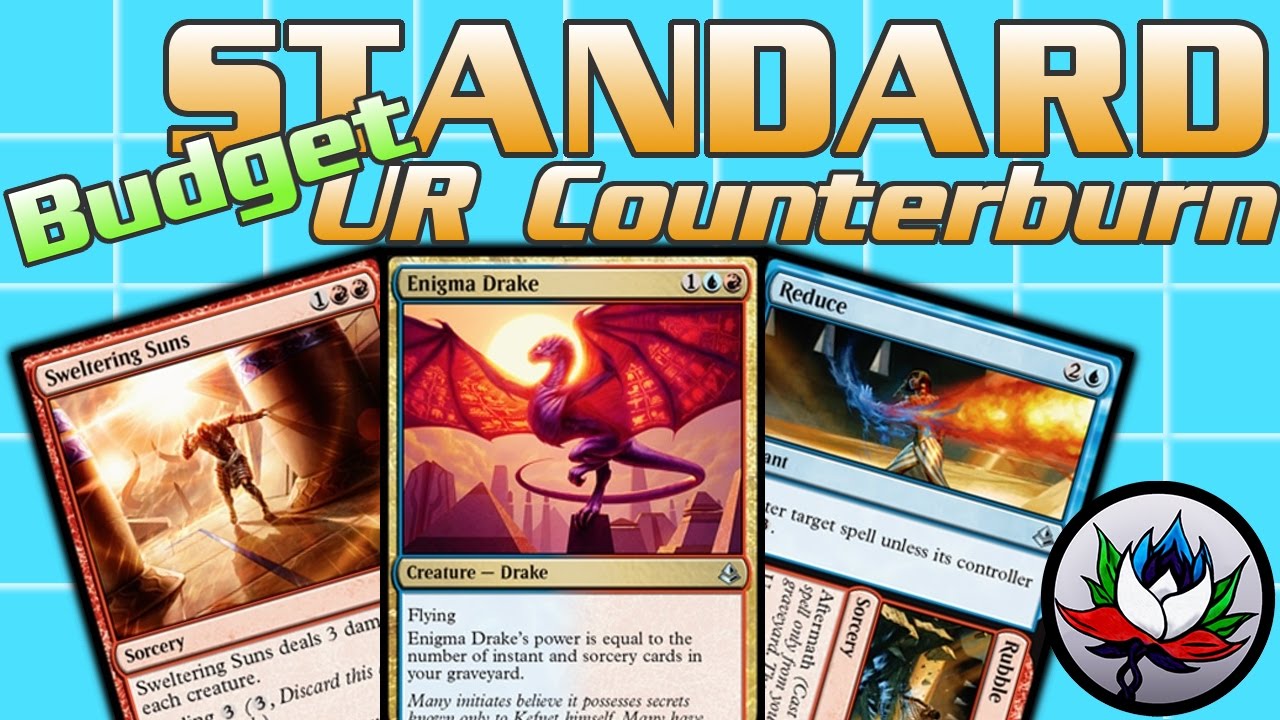 MTG – $25 “Budget” U/R Izzet Counterburn Standard Deck Tech for Magic: The Gathering!